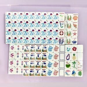 American Mahjong Summer Splash Mahjong Tile Set - LAST ONE!